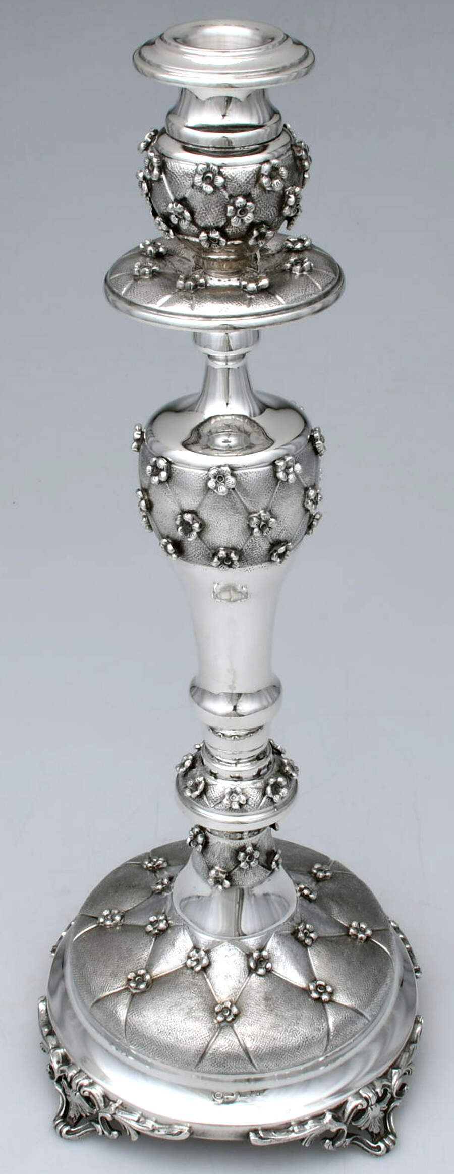 UNH38 (Sterling, Hollowware) 16" Candlestick by Unknown Manufacturer-1