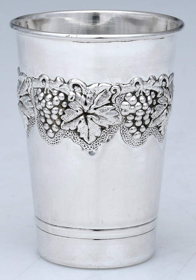 Judacia (Sterling, Hollowware) Kiddush Cup (Goblet) by Unknown Manufacturer-1