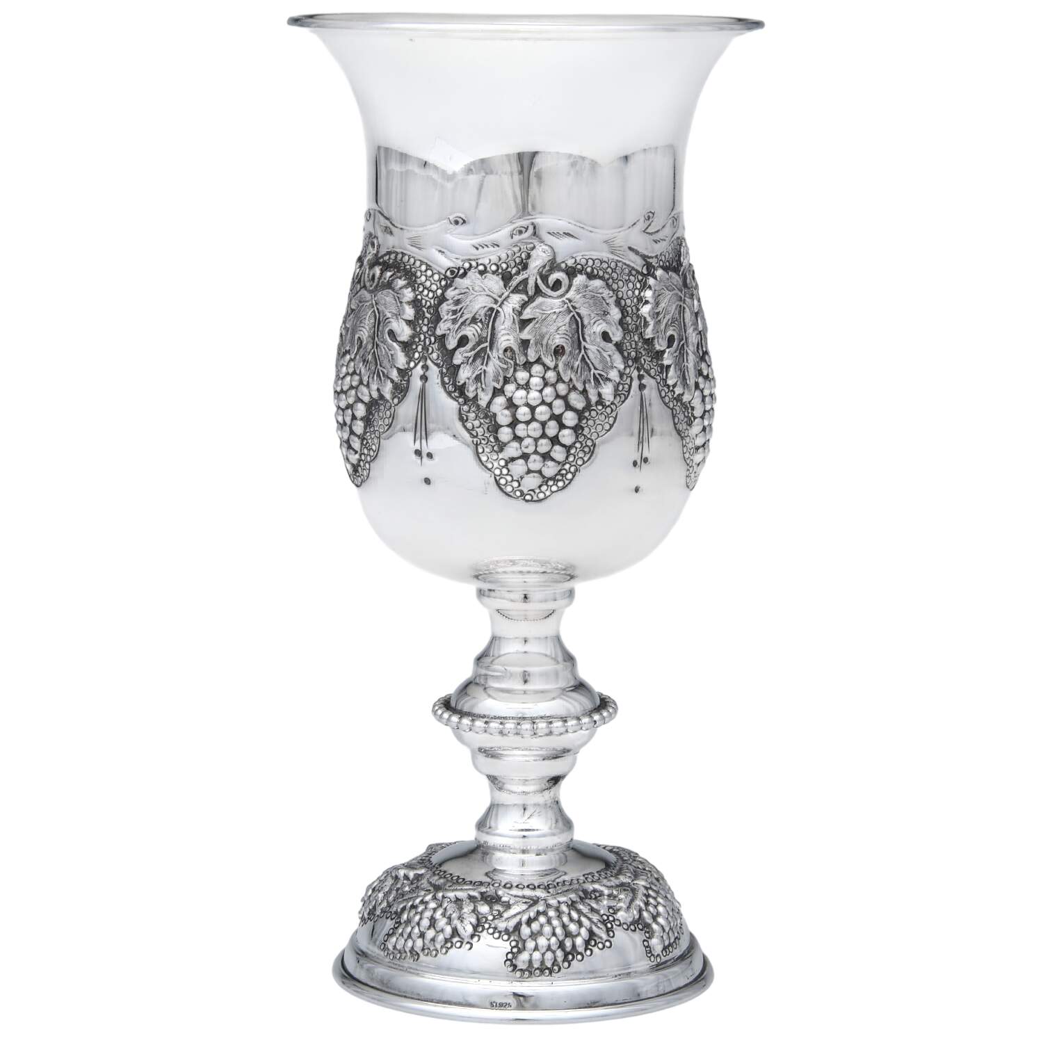Judacia (Sterling, Hollowware) Kiddush Cup (Goblet) by Unknown Manufacturer-1