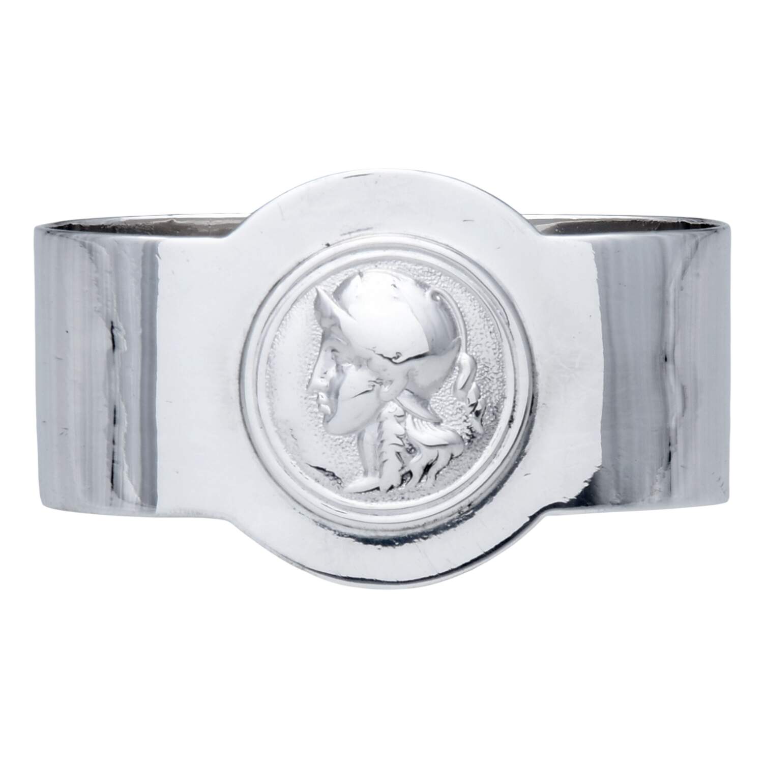 Medallion Sterling Hollowware Oblong Napkin Ring by Unknown Manufacturer-1