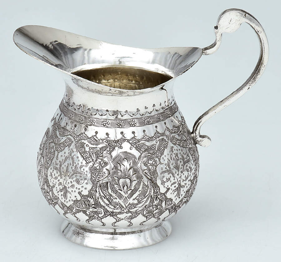 Iran Sterling Hollowware Mini Creamer by Unknown Manufacturer-1