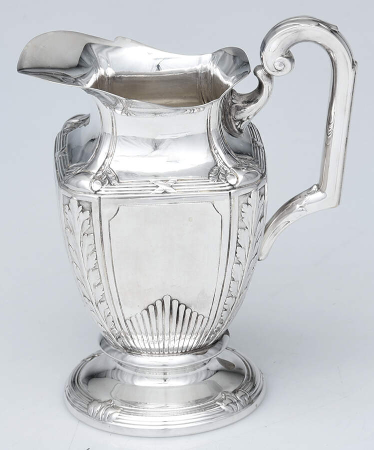 UNH45 (Silverplate, Hollowware) Creamer by Unknown Manufacturer-1