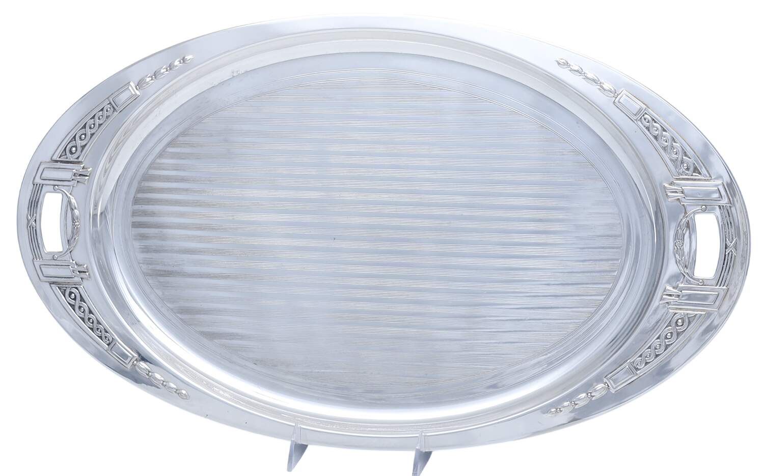 UNH47 (Silverplate, Hollowware) 21" Complimentary Waiter Tray by Unknown Manufacturer-1