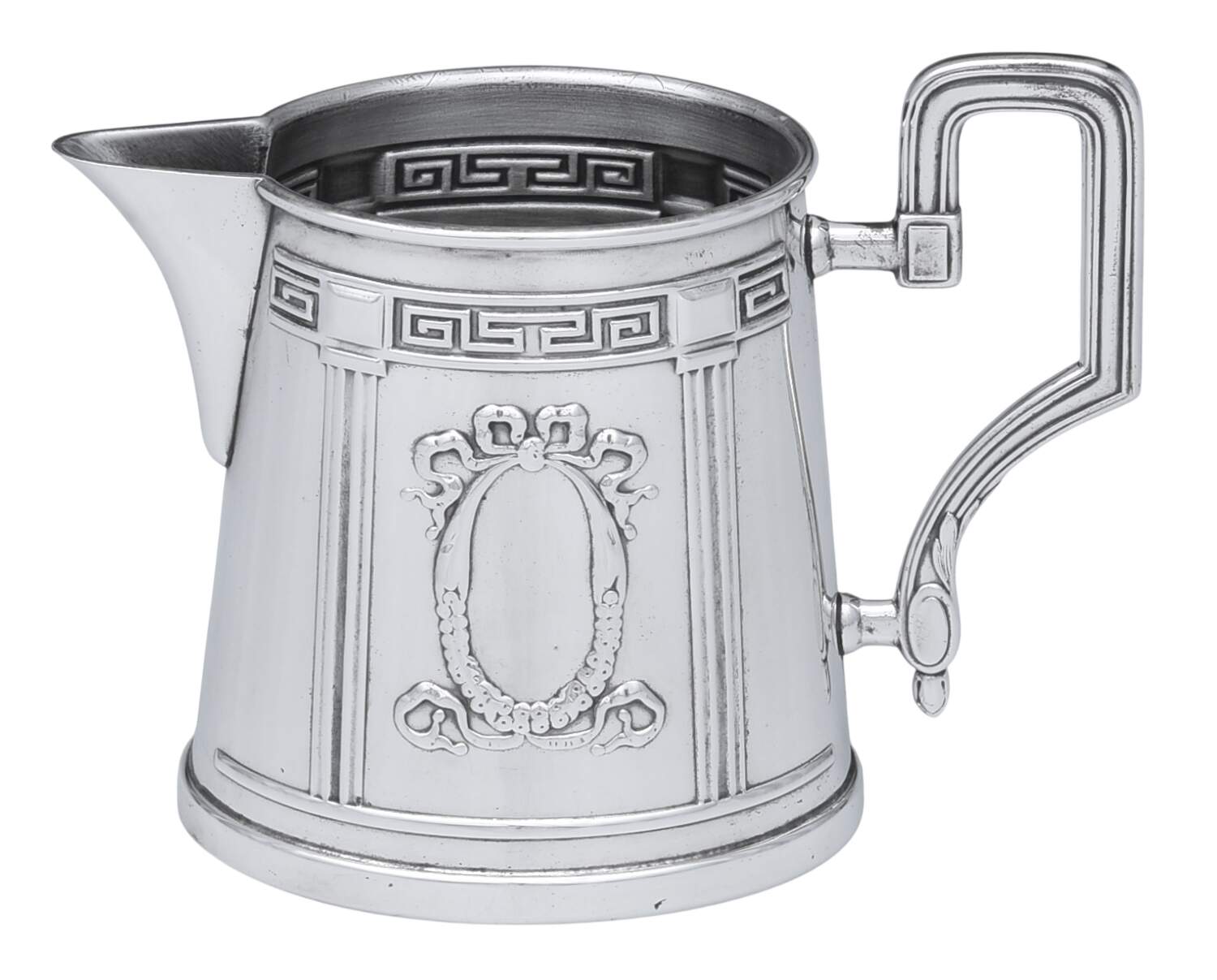 UNH47 (Silverplate, Hollowware) Creamer by Unknown Manufacturer-1