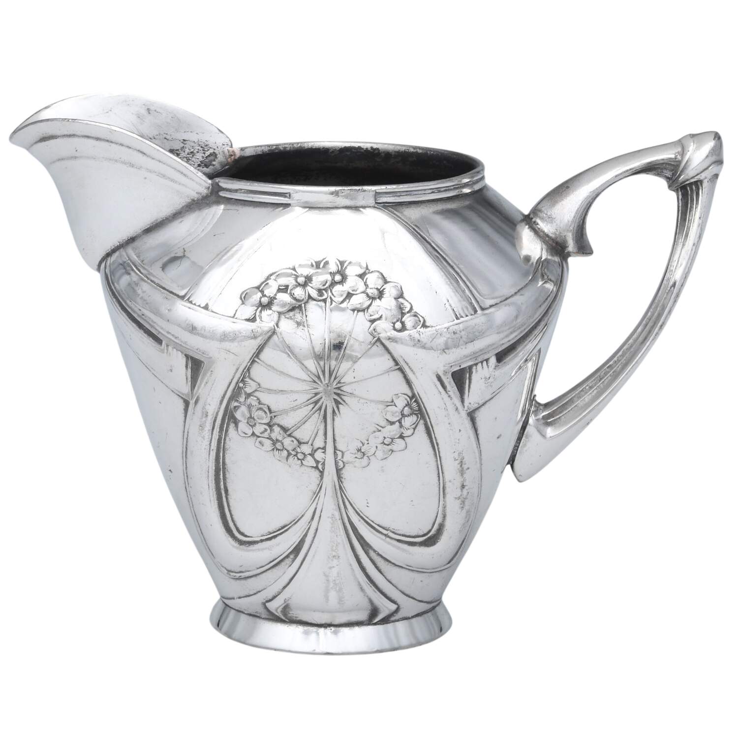 UNH50 (Silverplate, Hollowware) Creamer by Unknown Manufacturer-1