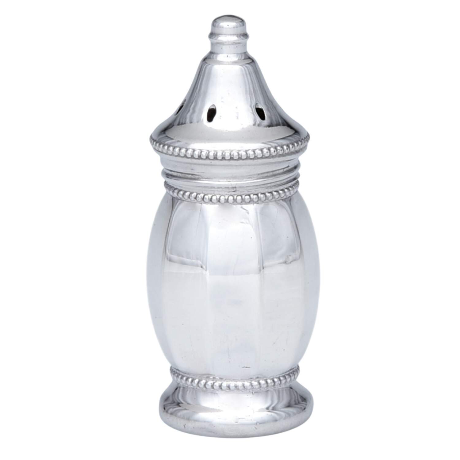 Sterling Hollowware Individual Salt Shaker by V Lollo Silver Co-1