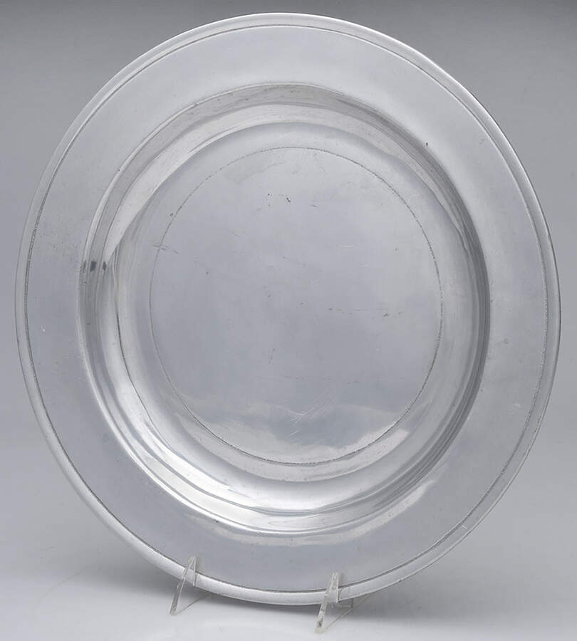 Nathanial Austin (Armetale, Hwr) Large Service Plate (Charger) by Wilton Armetale-1