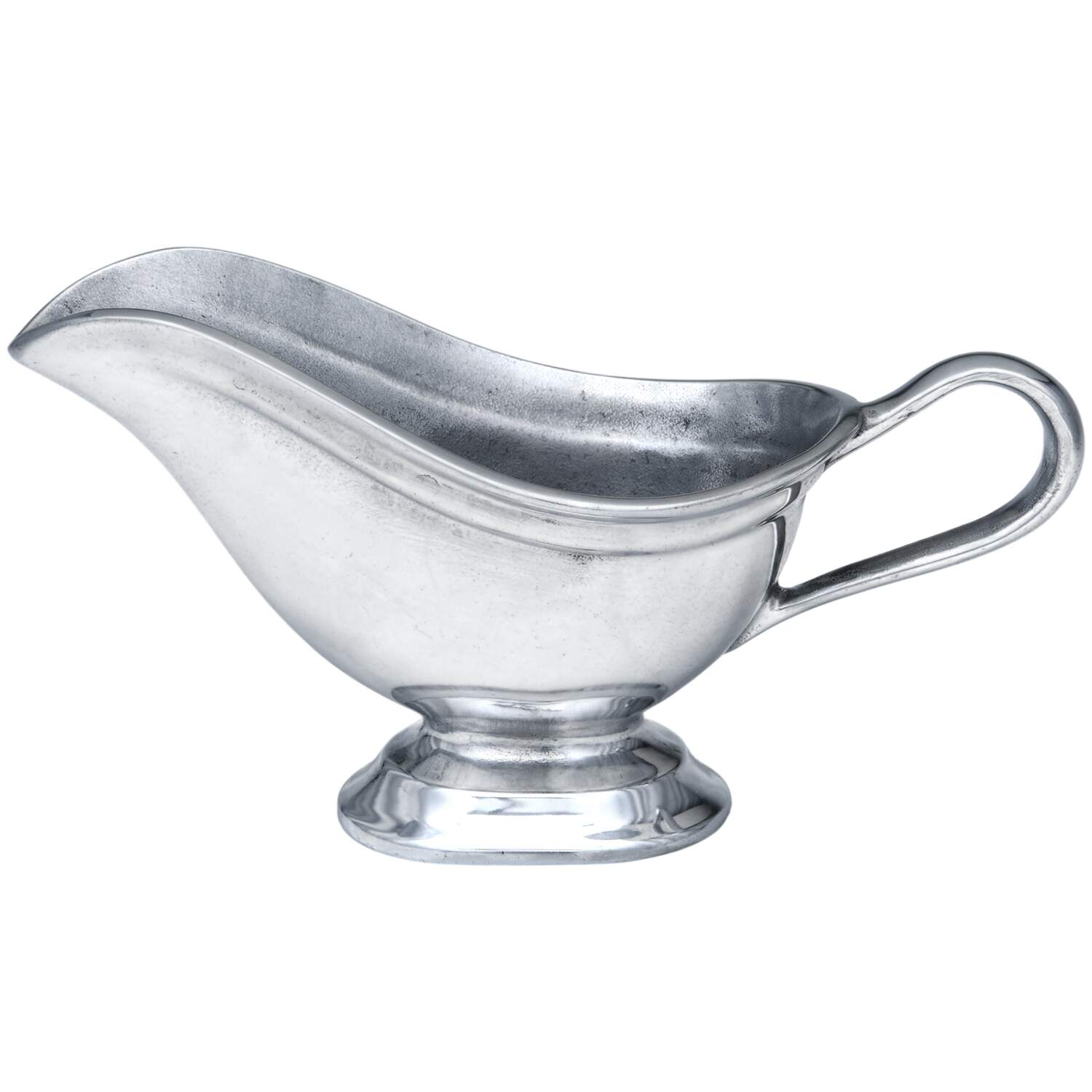 Plough Tavern (Armetale, Hollowware) Gravy Boat No Underplate by Wilton Armetale-1