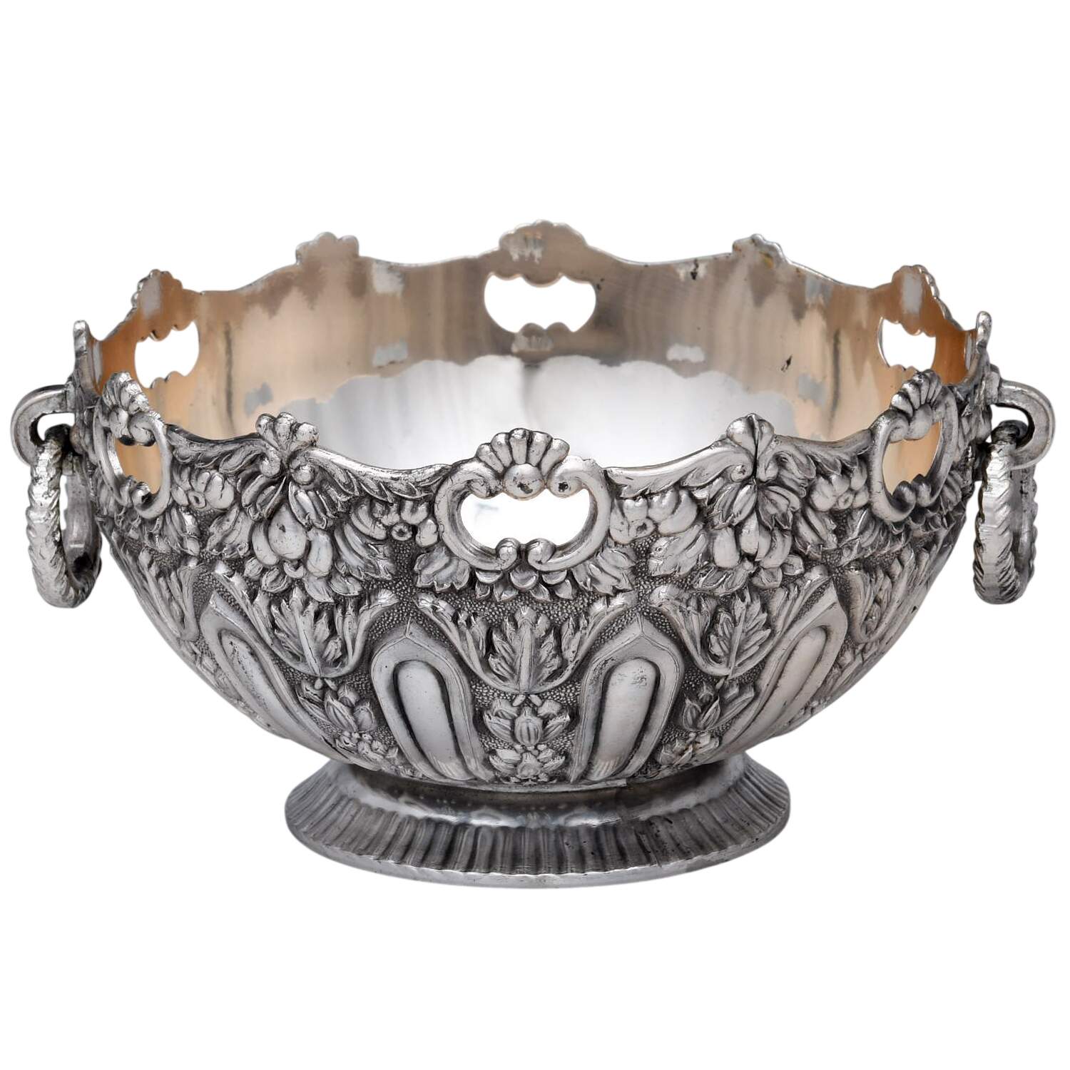 Silverplate Hollowware Pedestal Open Candy Dish by W & S Blackington Co-1