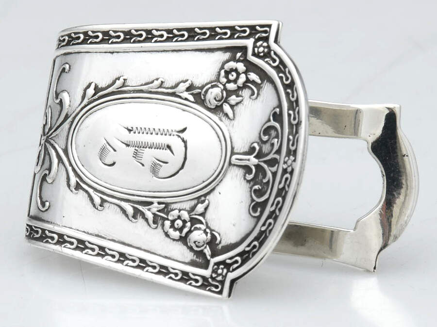 Sterling Hollowware Napkin Clip by Webster Co-1