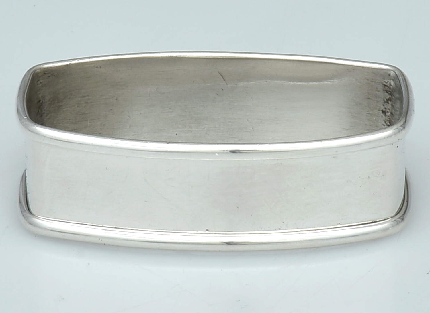 Sterling Hollowware Oblong Napkin Ring by Webster Co-1