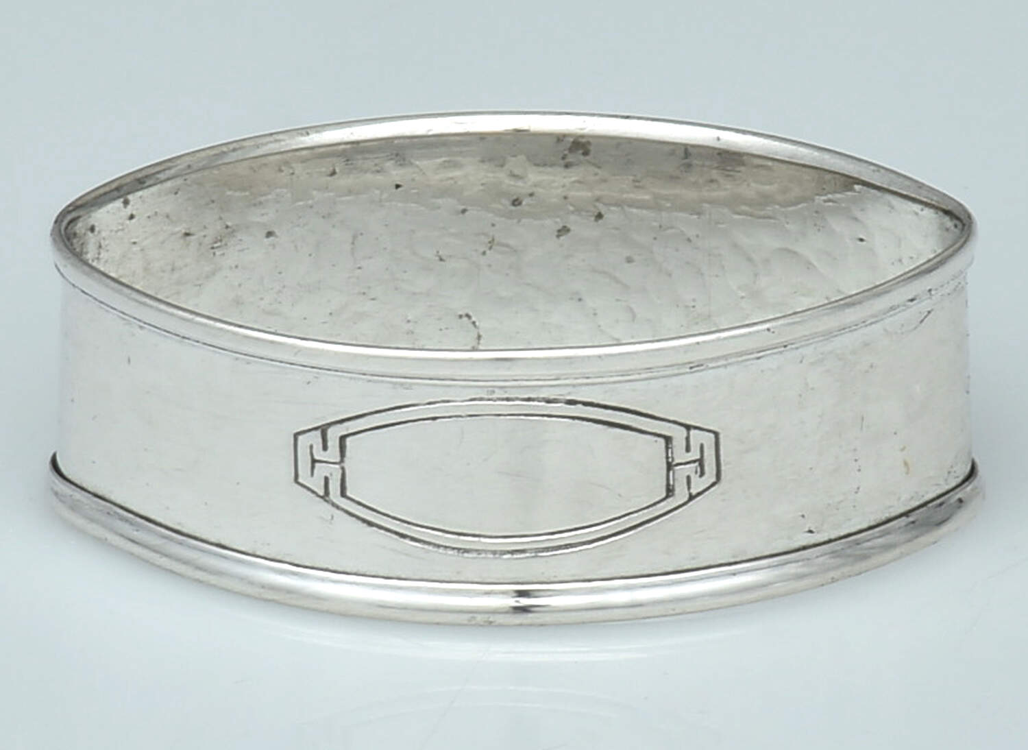 Sterling Hollowware Oblong Napkin Ring by Webster Co-1