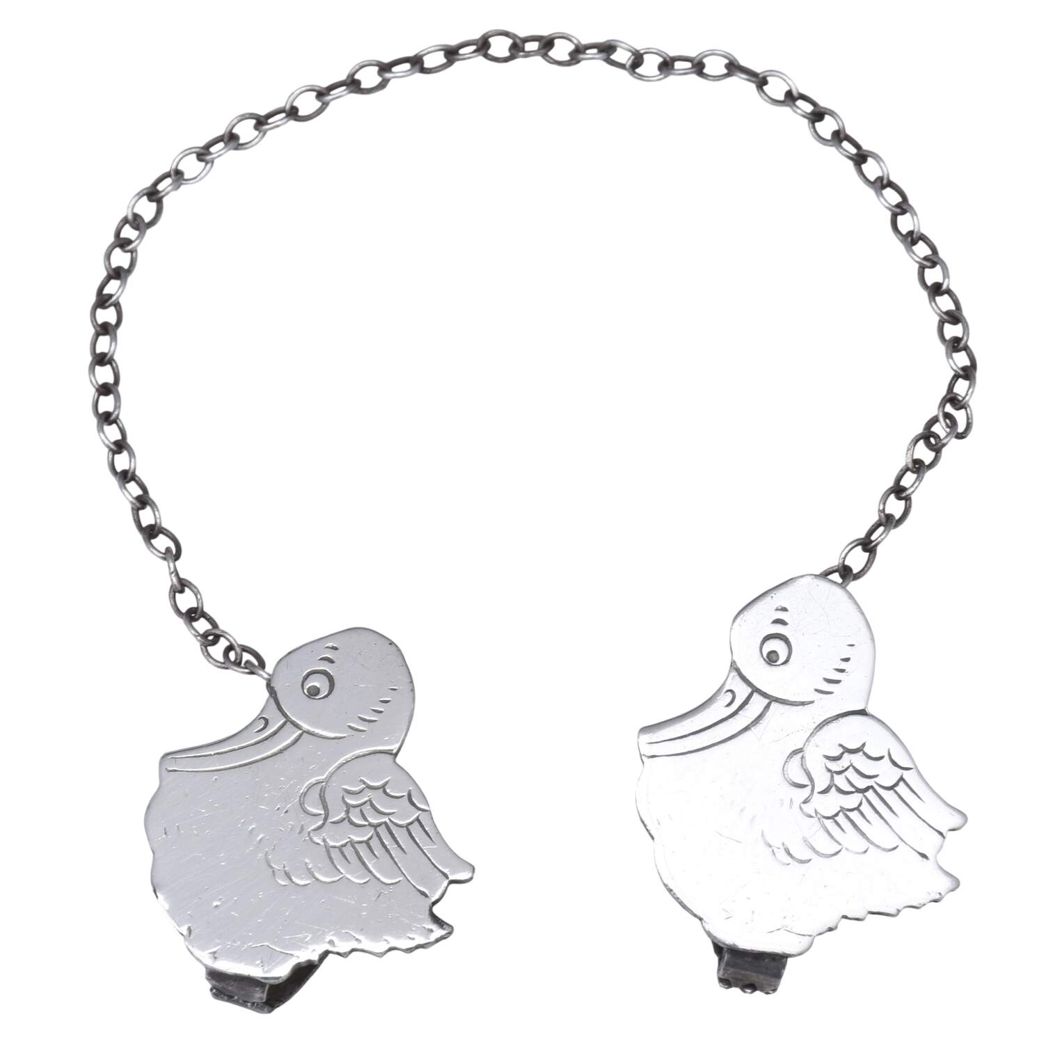 Sterling Hollowware Bib Clip by Webster Co-1