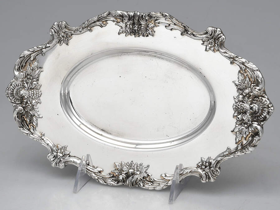 Christopher Wren (Silverplate, Hollowware) Plated Gravy Underplate by Wallace Silver-1