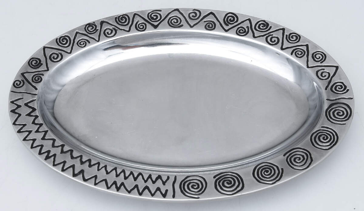 Reggae (Armetale, Hollowware) Underplate for Gravy Boat by Wilton Armetale-1
