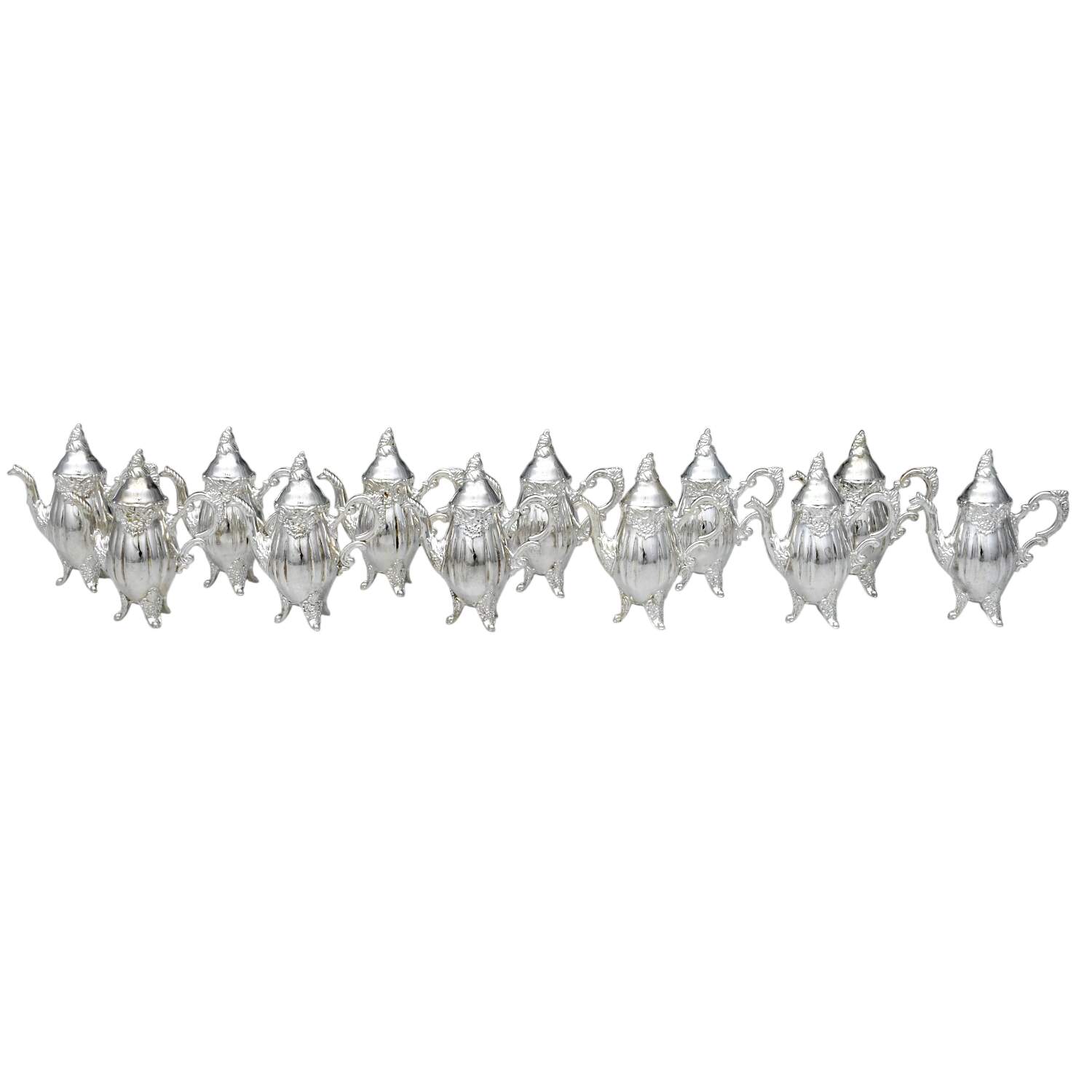 Baroque (Silverplate, Hollowware, Newer) (Set of 12) Place Card Holder by Wallace Silver-1