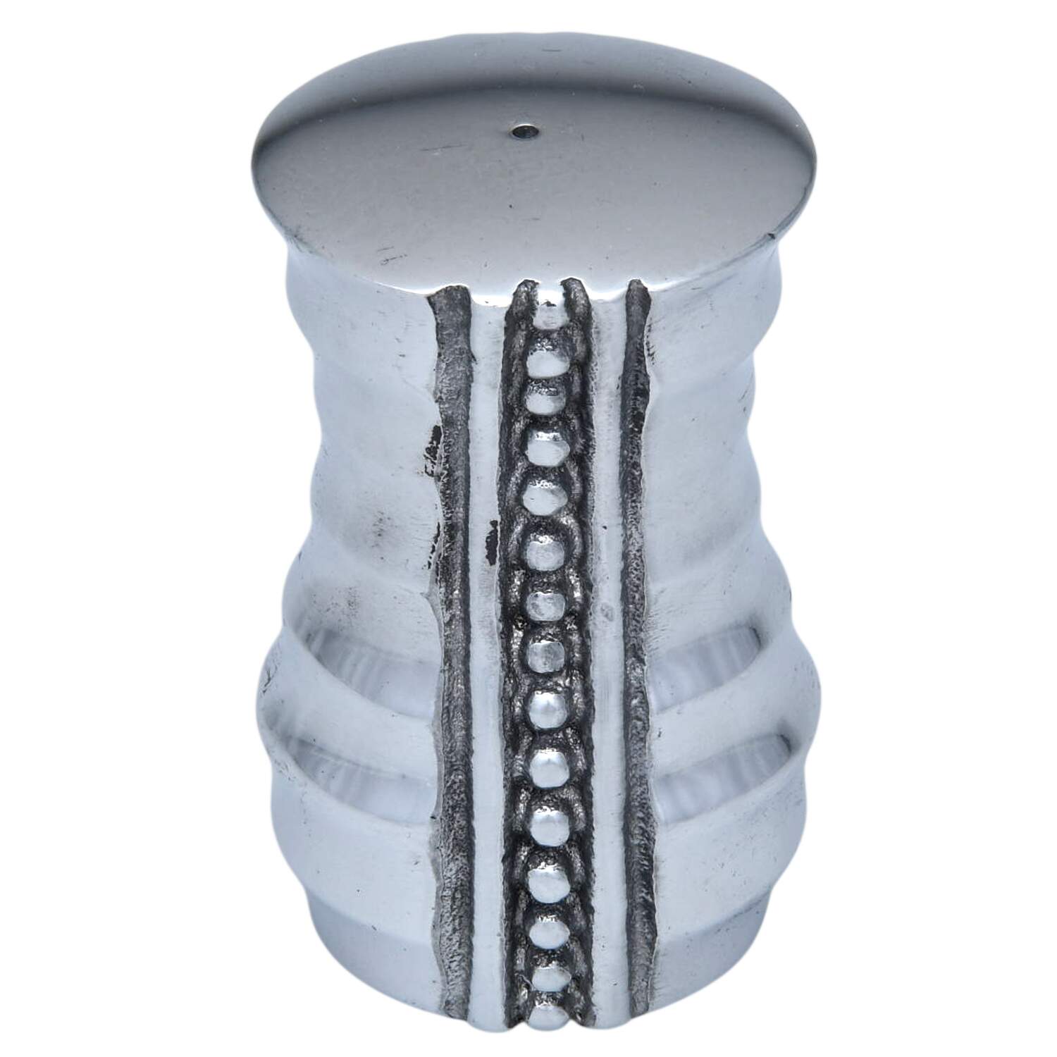 Flutes & Pearls (Pewter, Hollowware) Salt Shaker by Wilton Armetale-1