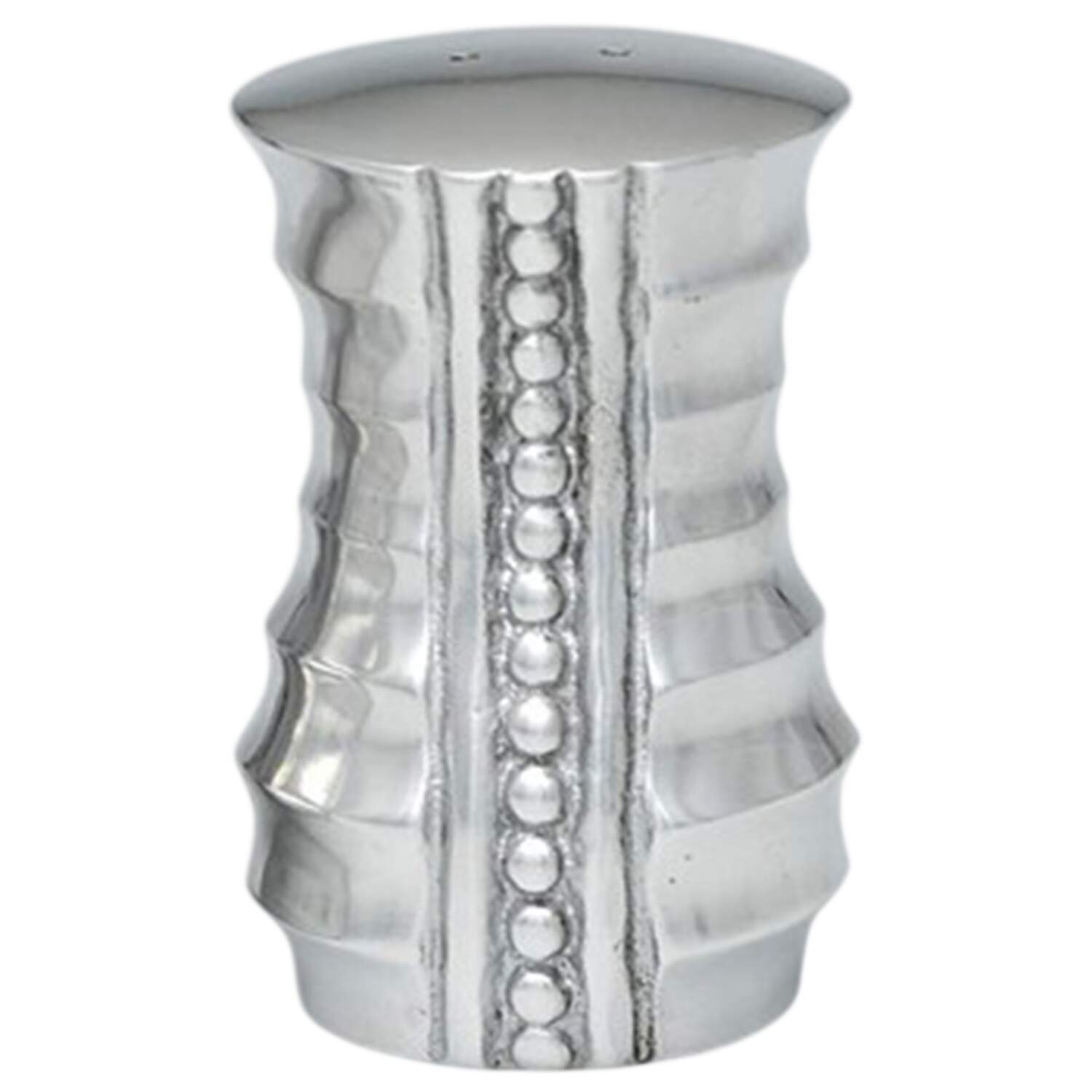 Flutes & Pearls (Pewter, Hollowware) Salt Shaker by Wilton Armetale-1