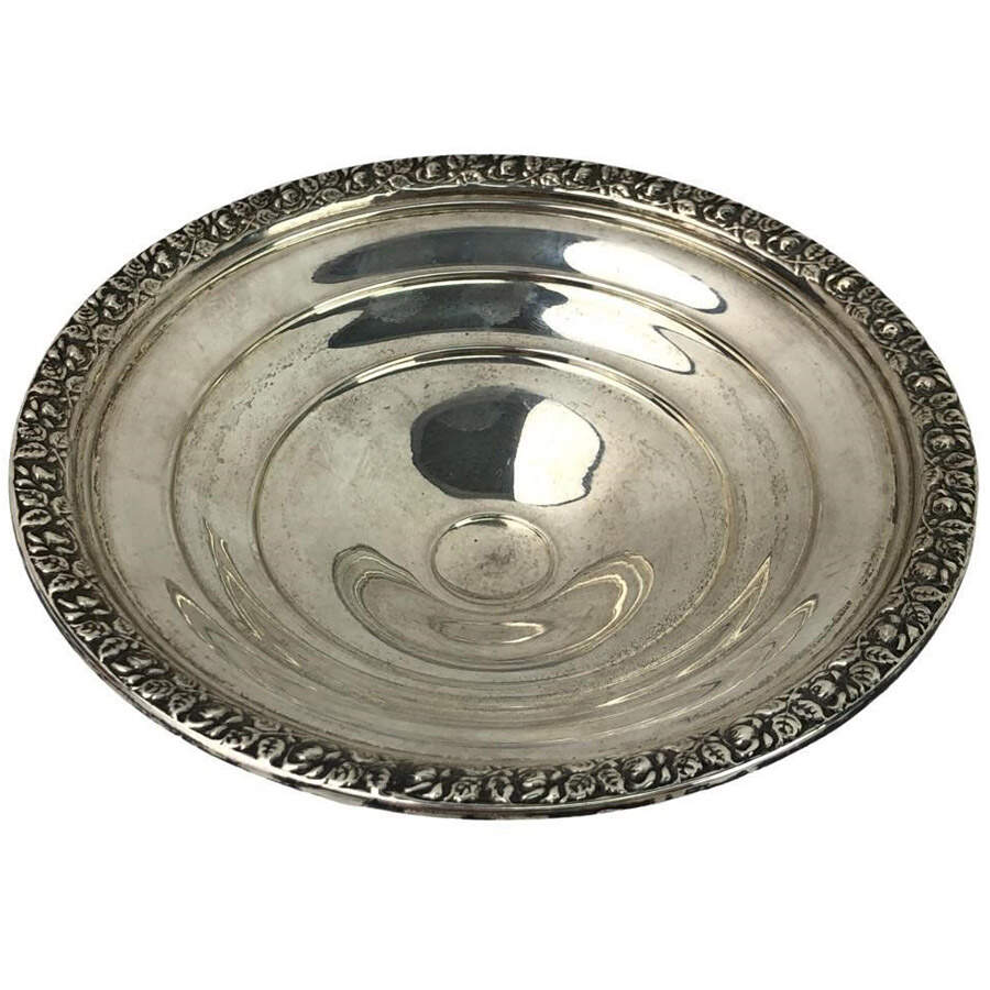 79 (Sterling, Hollowware) Short Sterling Compote by Wallace Silver-1