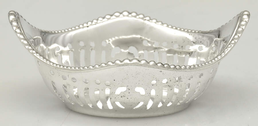 WSC33 (Sterling, Hollowware) Nut Dish by Webster Co-1