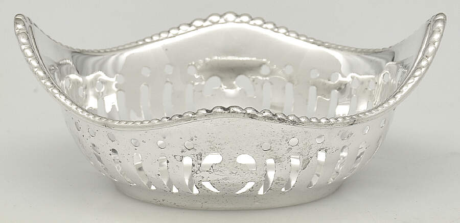 WSC33 (Sterling, Hollowware) Nut Dish by Webster Co-1