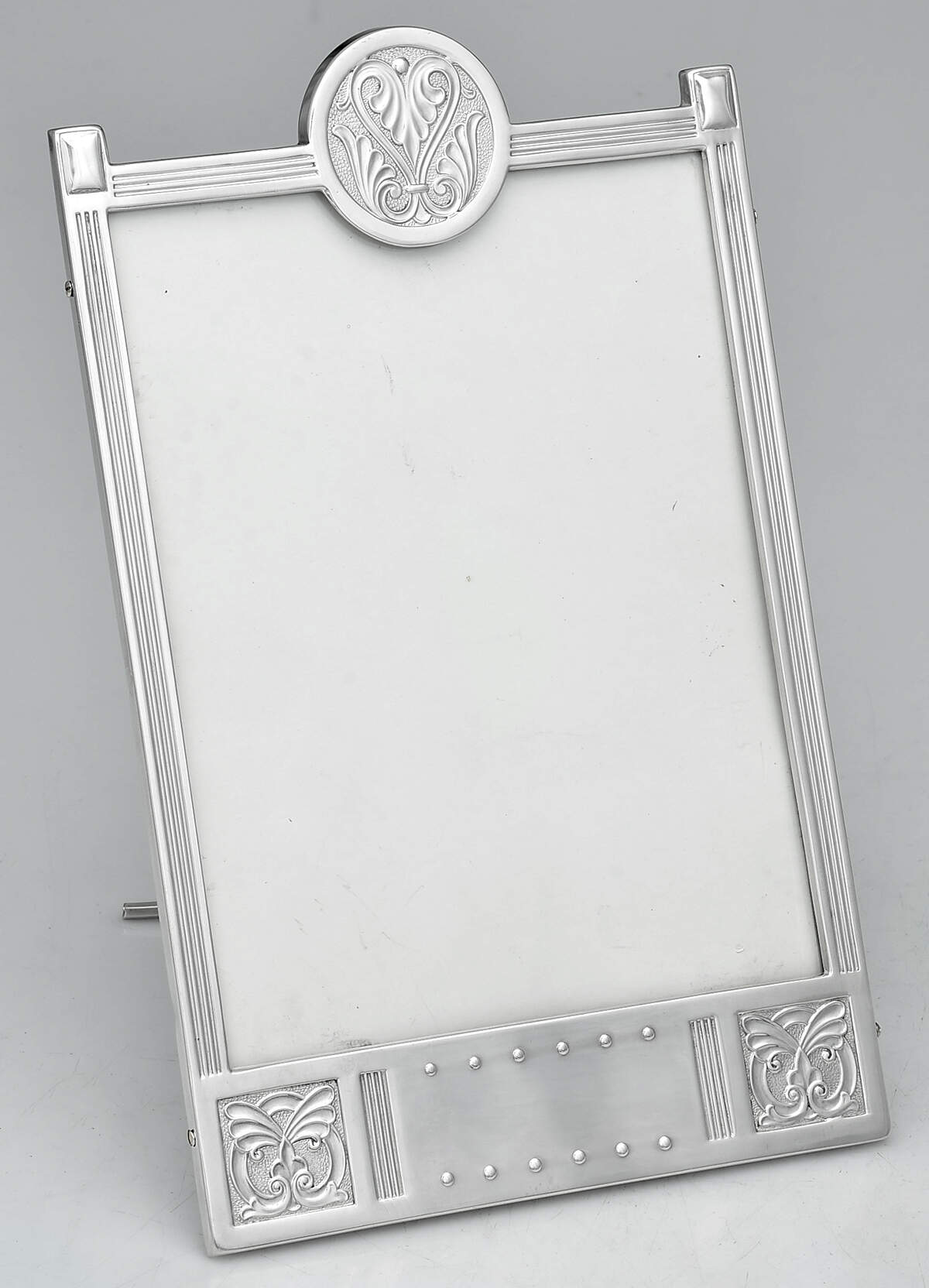 Art Nouveau Style (Silverplate, Hollowware) Frame-Holds 5" X 7" by WMF Flatware-1
