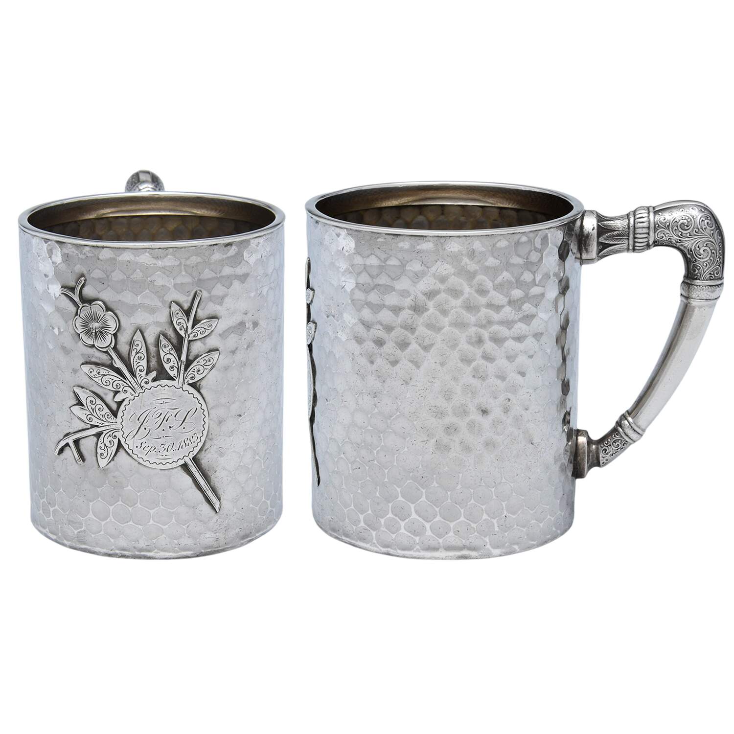Sterling Hollowware Sterling Child's Cup by Wood & Hughes-1