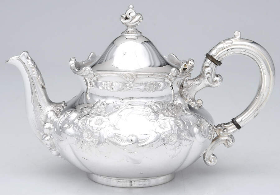 5051 (Silverplate, Hollowware) Teapot by Wilcox Silverplate-1