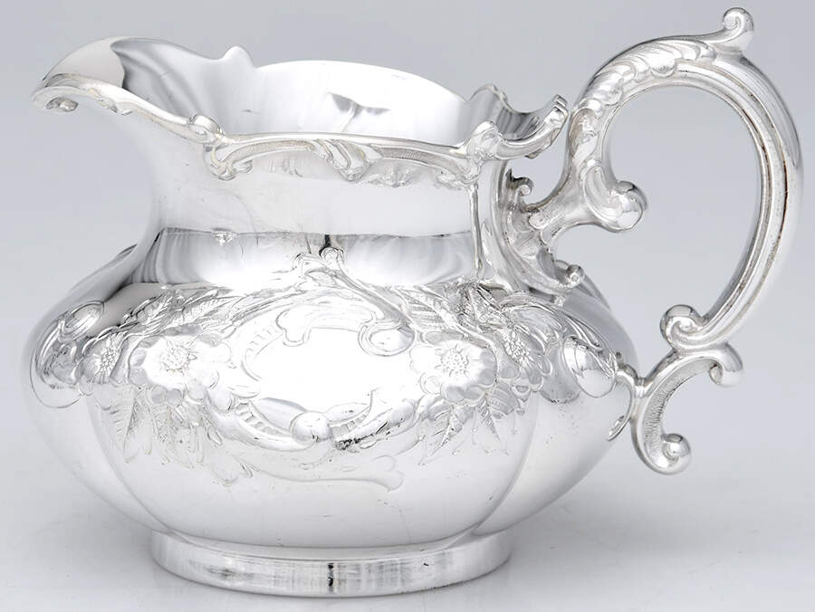 5051 (Silverplate, Hollowware) Creamer by Wilcox Silverplate-1
