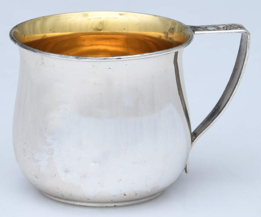 Sterling Hollowware Juice Cup by Wolfenden Silver Co-1