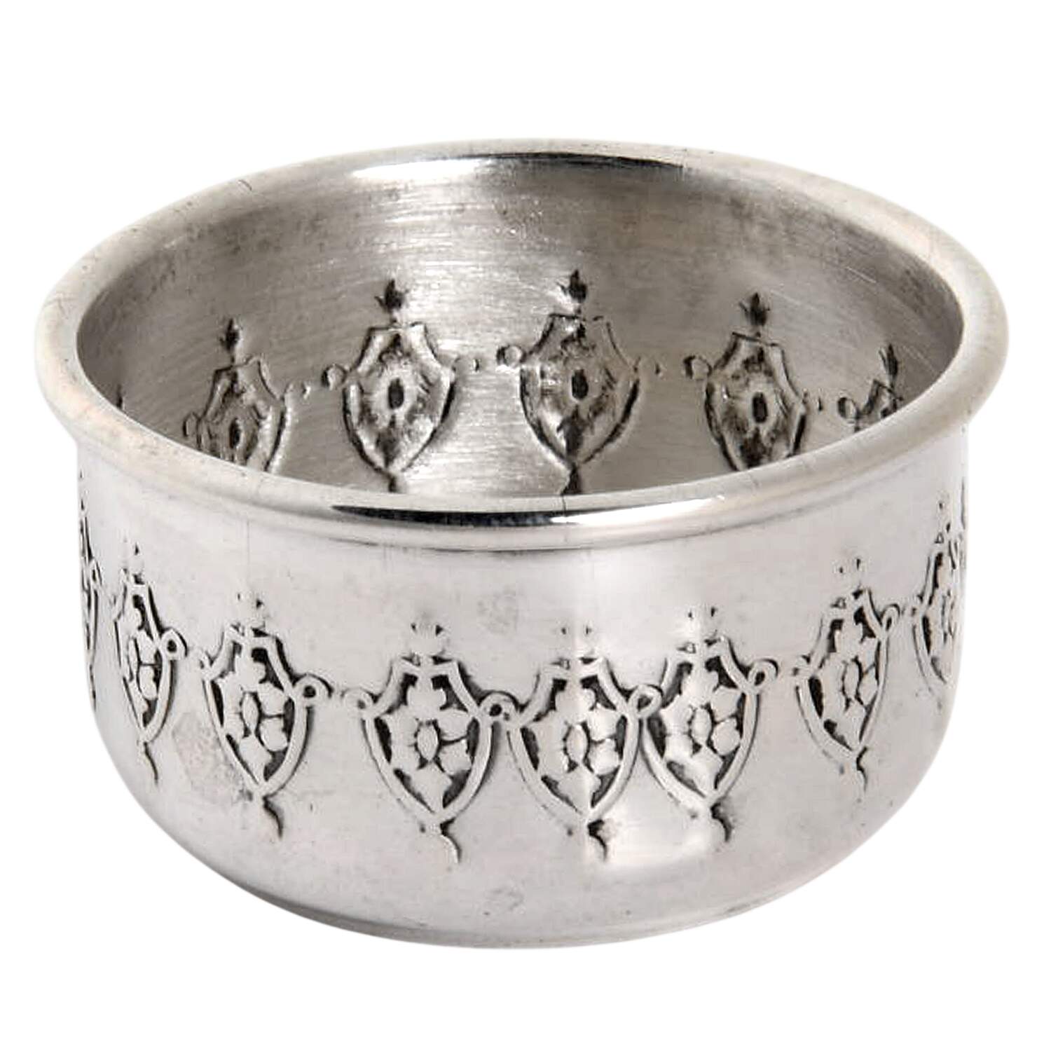 7714 (Sterling, Hollowware) Open Salt Individual by Weidlich Silver-1