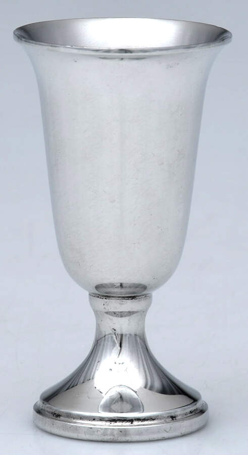 1148 (Pewter, Hollowware) Cordial Cup by Web Silver-1