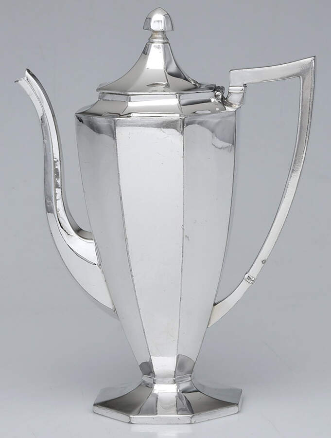 1967N (Silverplate, Hollowware) Demi Coffee Pot by Wilcox Silverplate-1