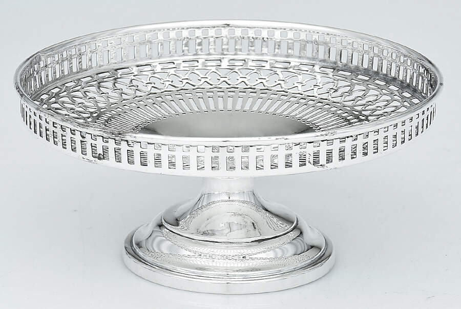 3096 (Sterling, Hollowware) Short Sterling Compote by Watson-1