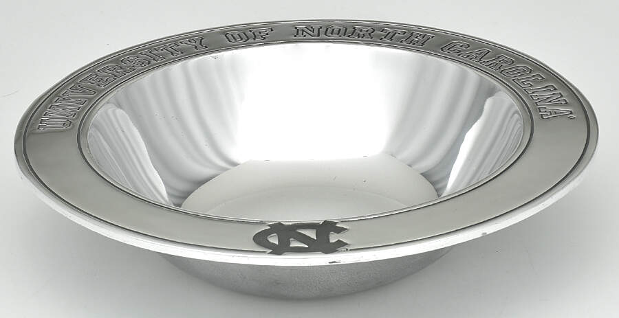 University of North Carolina (Armetale, Hollowware) 12" Round Bowl by Wilton Armetale-1