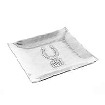 Indianapolis Colts (Aluminum, Hollowware) Canape Plate by Wendell August-1