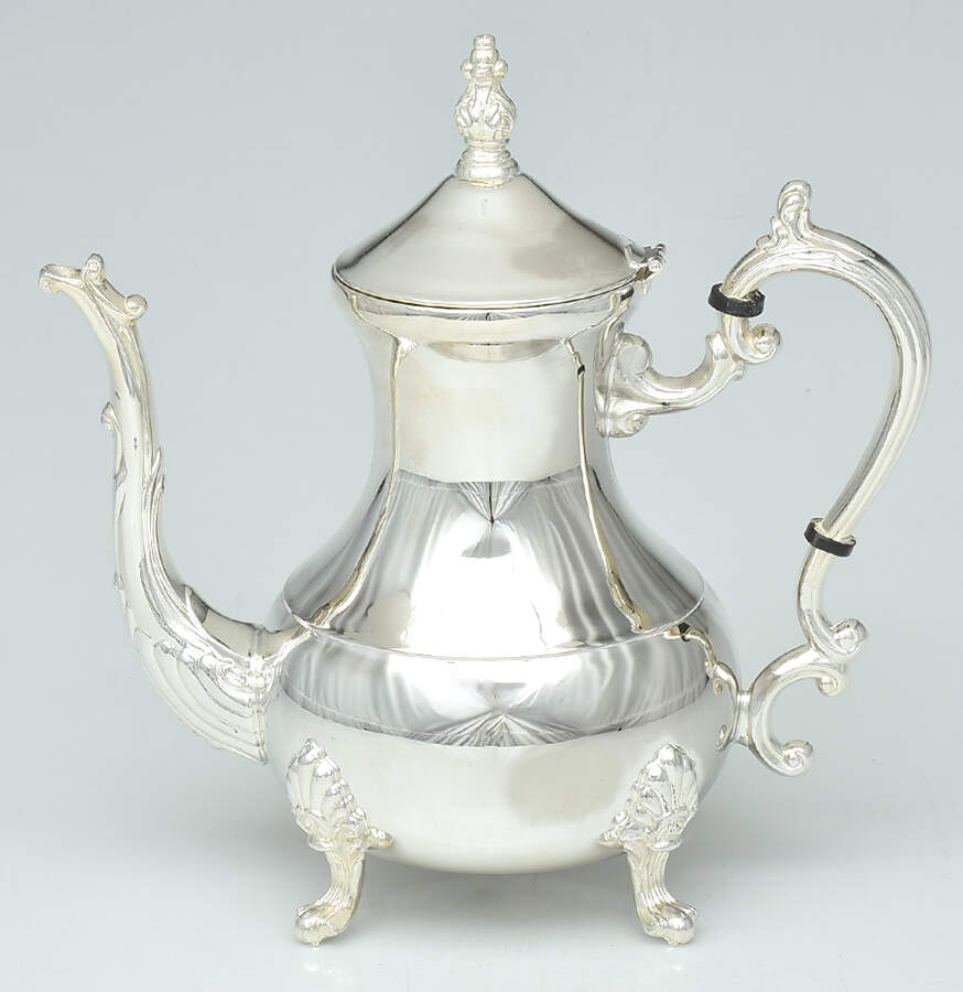 Lady Margaret (Slvp, Hollowware) Silverplate Coffee Pot by Wallace Silver-1