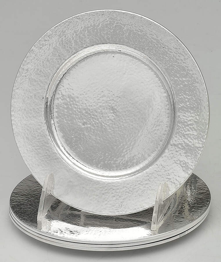 7672 (Sterling, Hollowware) Bread & Butter Plate - Set of 4 by Watson-1
