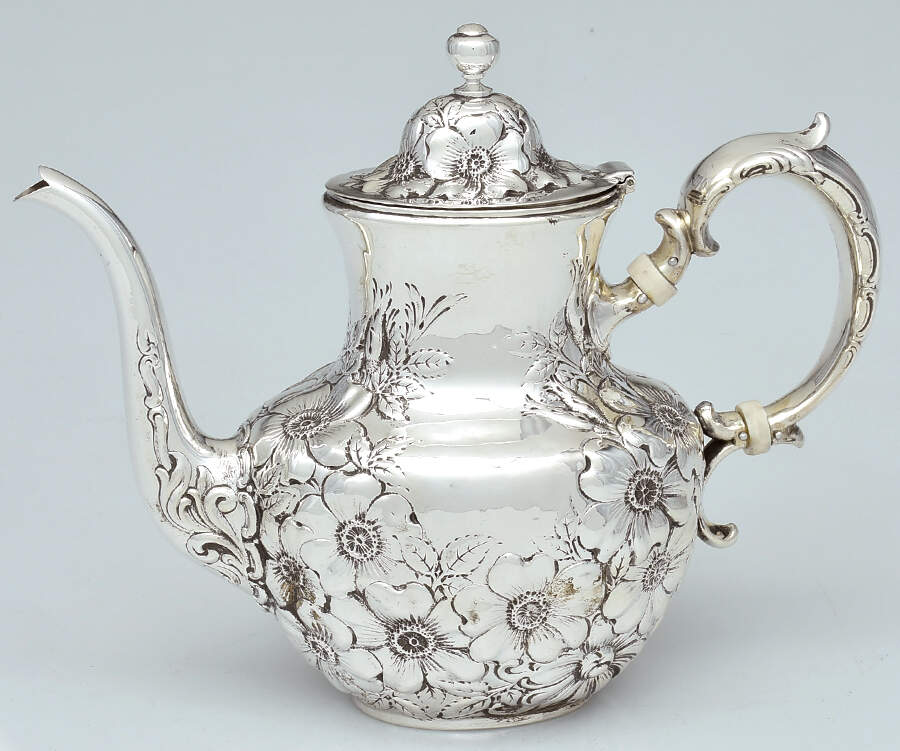 5976 (Sterling, Hollowware) Coffee Pot by Whiting Manf Co-1