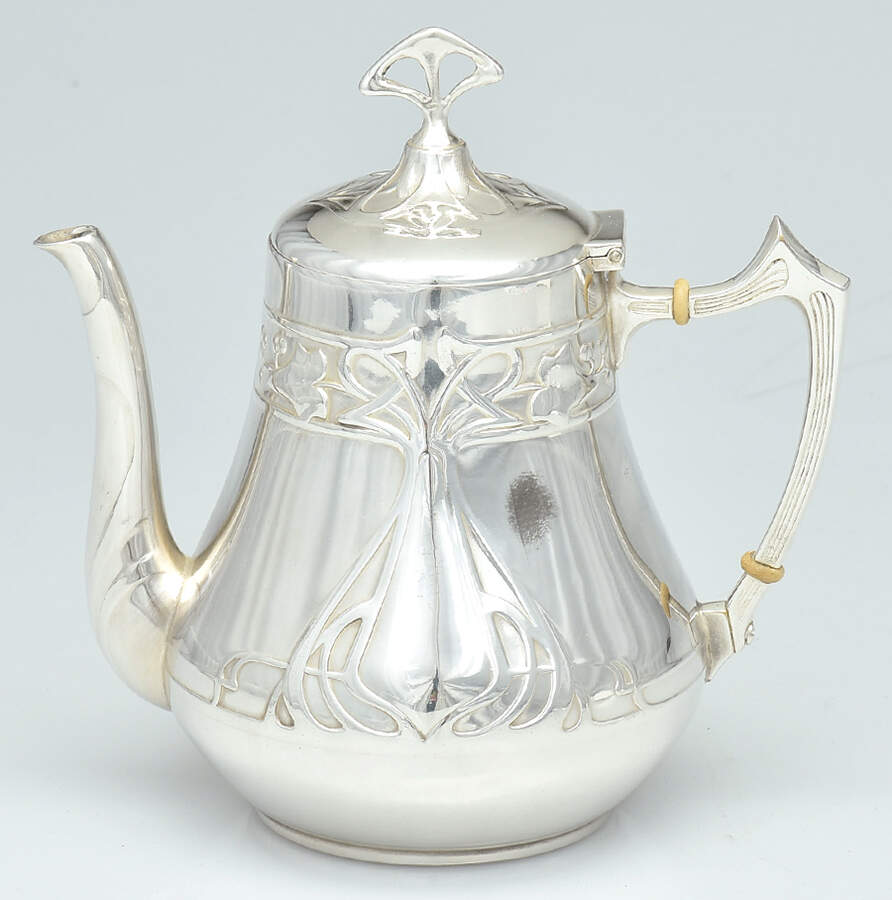 WMF223 (Silverplate, Hollowware) Teapot by WMF Flatware-1