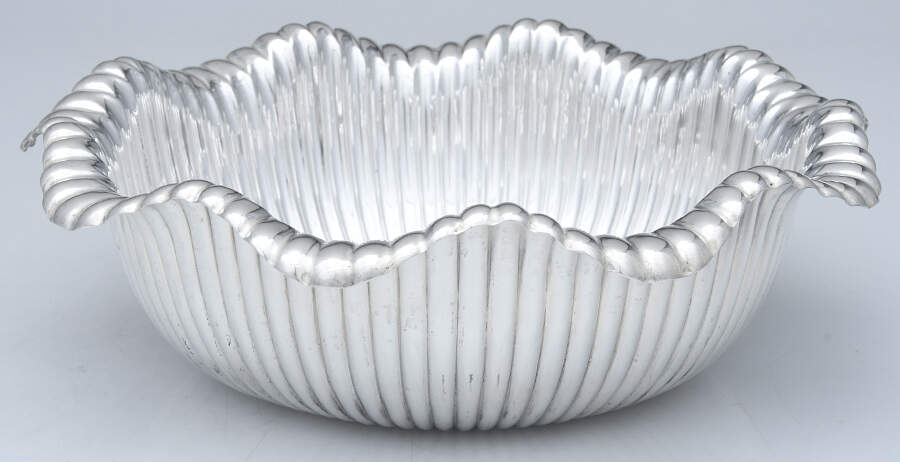 2447 (Sterling, Hollowware) 9" Fruit Serving Bowl by Whiting Manf Co-1