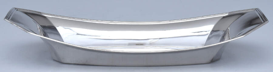 3340 (Sterling, Hollowware) Sterling Bread Tray by Whiting Manf Co-1