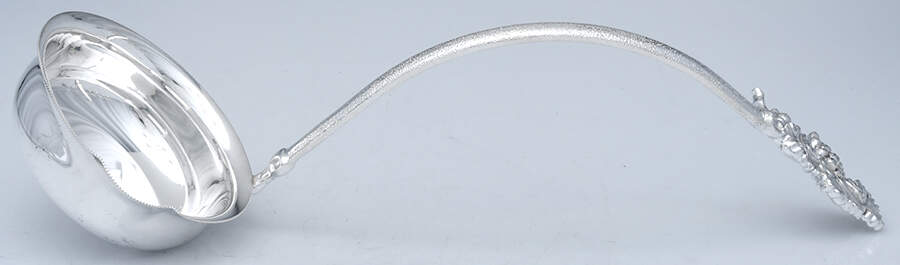 WDO2 (Silverplate, Hollowware) Punch Ladle Solid Piece by Windsor (Chile)-1