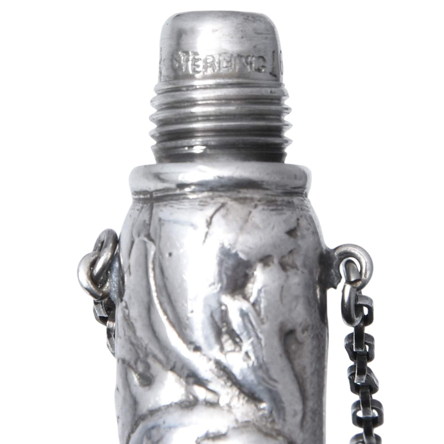 1608 (Sterling, Hollowware) Chatelaine Vinaigrette by Whiting Manf Co-3