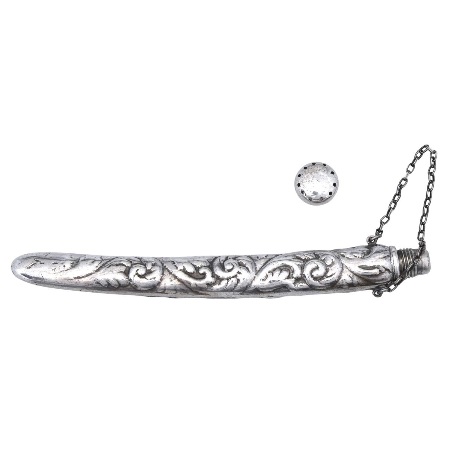 1608 (Sterling, Hollowware) Chatelaine Vinaigrette by Whiting Manf Co-2
