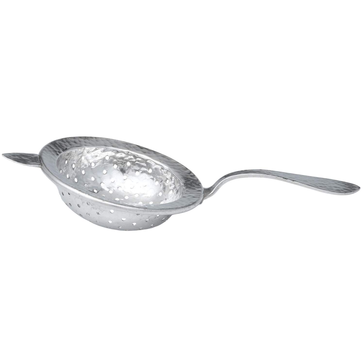 6180 (Sterling, Hollowware) Solid Individual Overcup Tea Strainer by Watson-1
