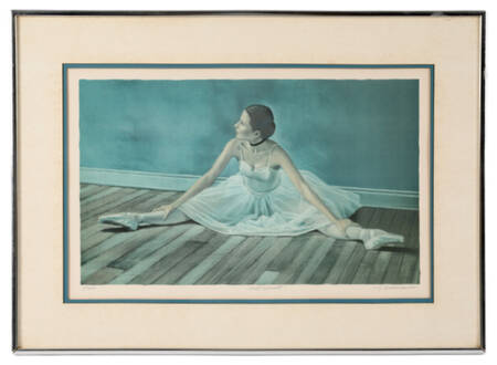 Framed Signed Louis Russamanno "Still Moment "Limited-Edition" 17/325 Print