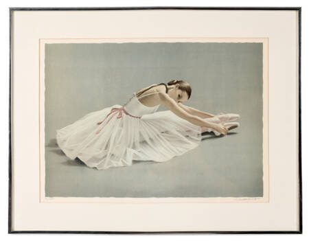 Framed Signed Louis Russamanno "Interlude" Limited-Edition 92/300 Print