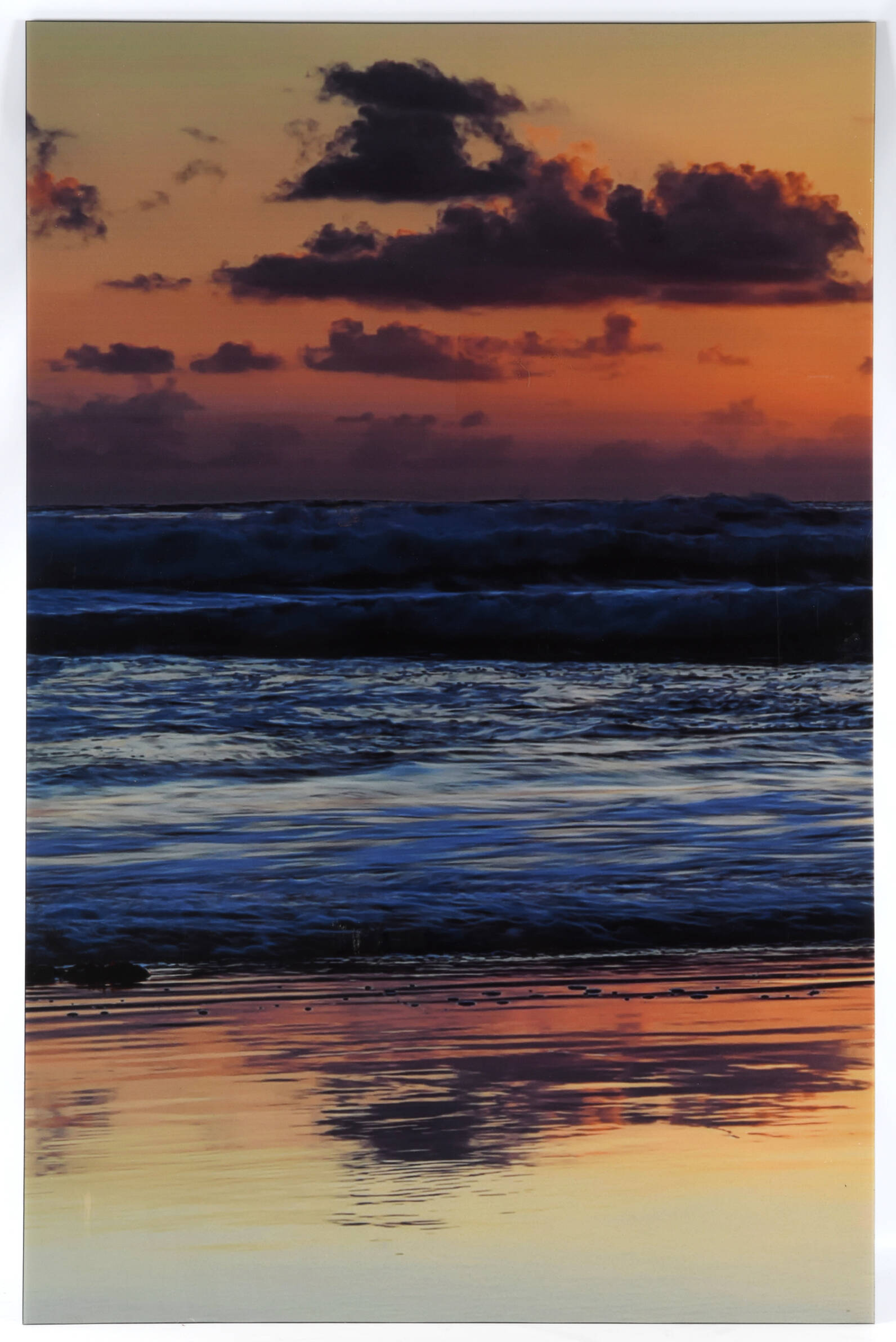 Beach Sunset Print on Acrylic