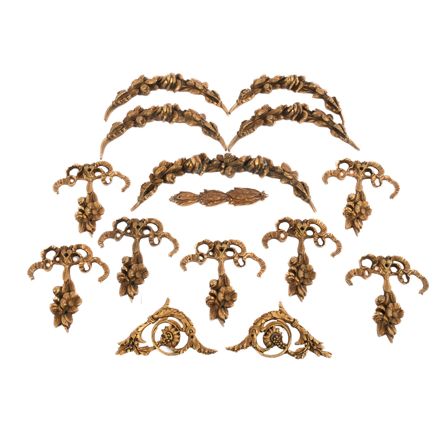 Antique Group of French Architectural Hardware Accouterments